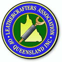 Leathercrafters Association of Queensland Inc. badge
